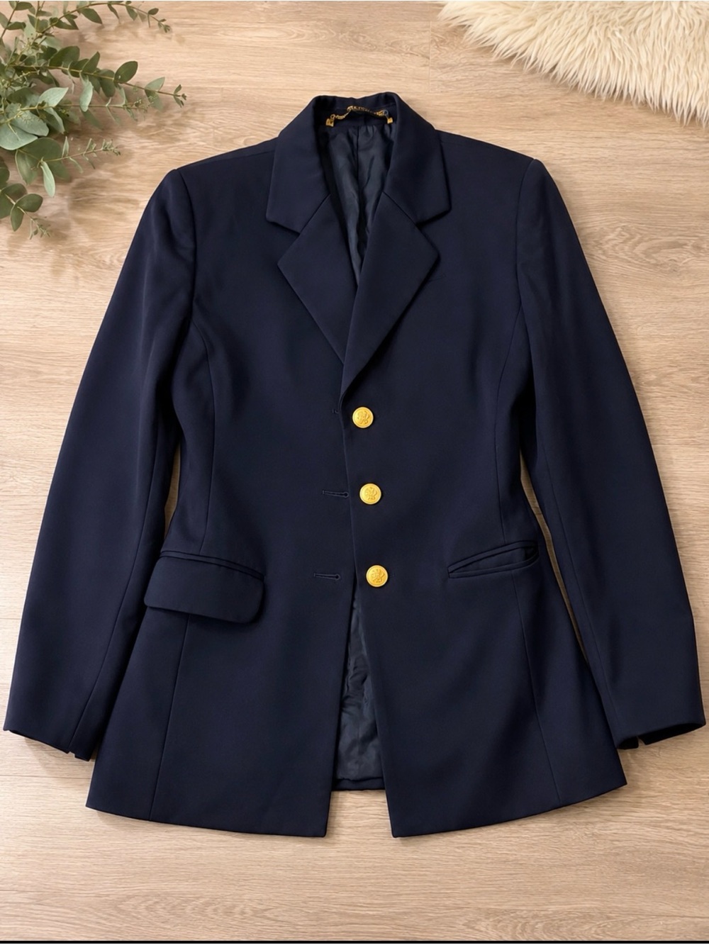 Marks & Spencer Women's Blazer with Gold Buttons